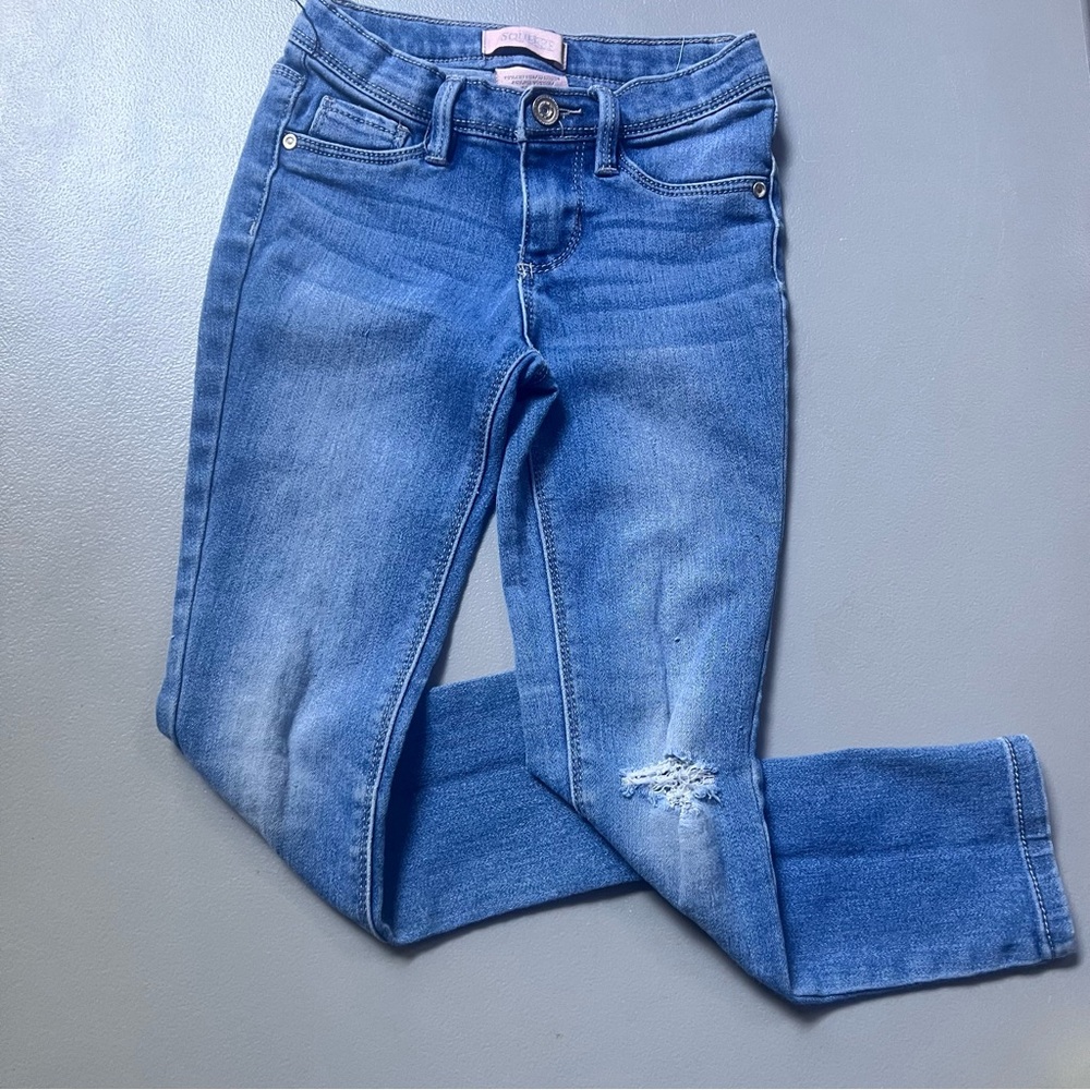 Squeeze Girl's Size 5 tall Skinny Leg Blue Denim‎ Jeans